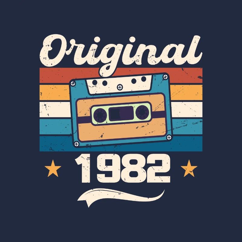 Born Gift Original 1982 Gift Idea 1982