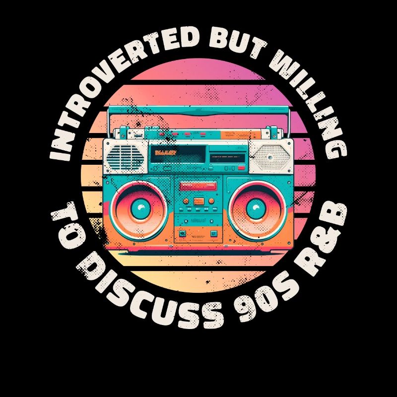 introvertiert, aber bereit, über 90s R&B Retro zu diskutieren