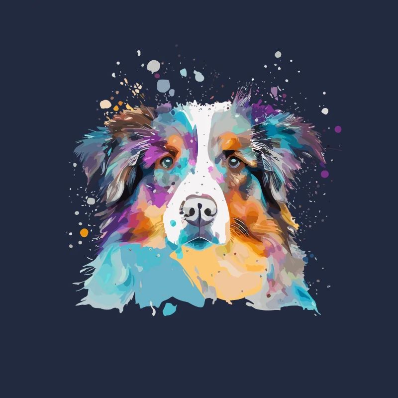 Australian Shepherd Dogs Mistress Master