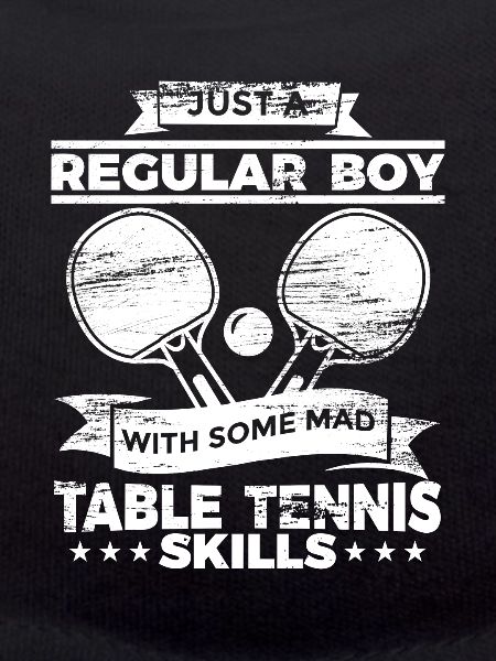 Tischtennis Junge