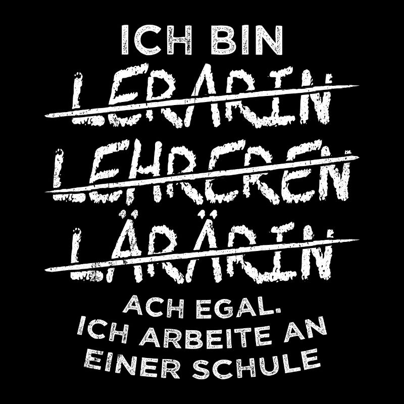 Ich Arbeite An Einer Schule Lehrer Gym Realschule
