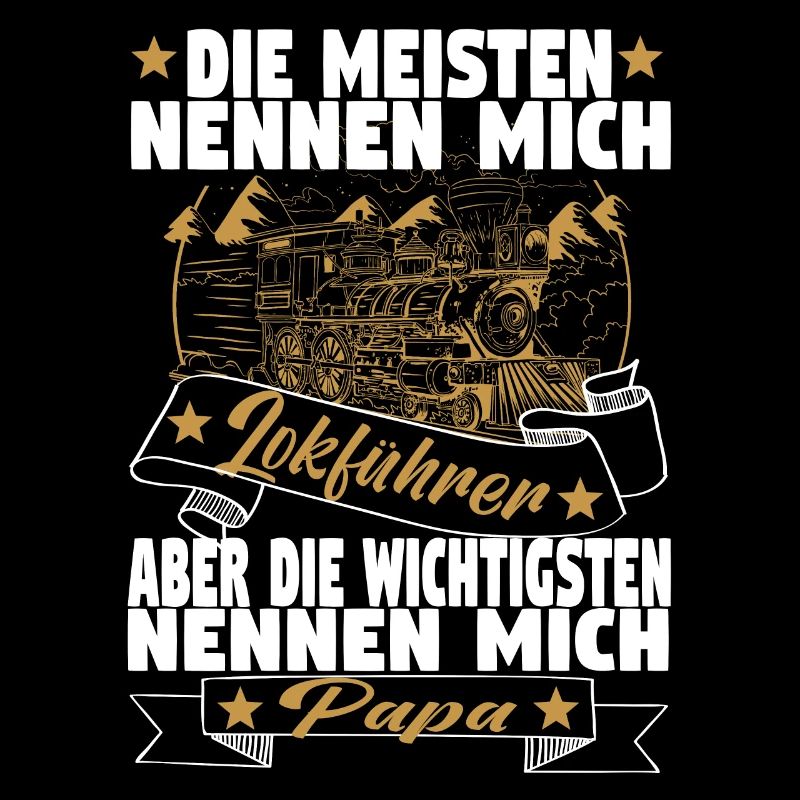 Dampflok Lokführer Eisenbahner Eisenbahn Vater