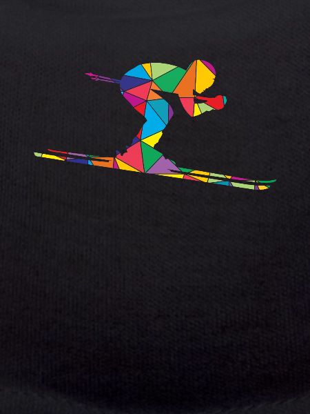 Low Poly Ski Polygon Skiing