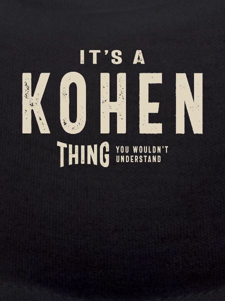 Kohen Personalized Name