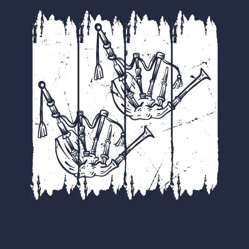 Joueur de cornemuse Instrument de cornemuse