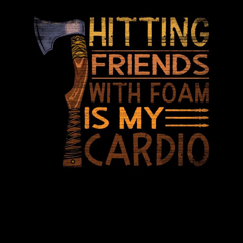 Frapper des amis avec de la mousse est mon Cardio RPG