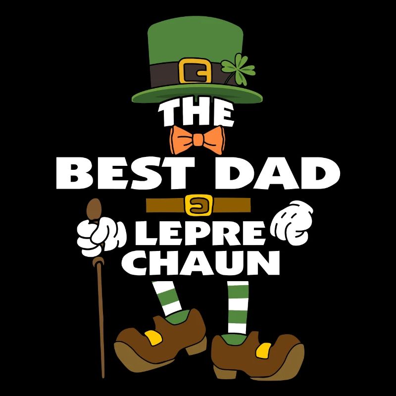 The Best Dad Leprechaun St Patrick's Day