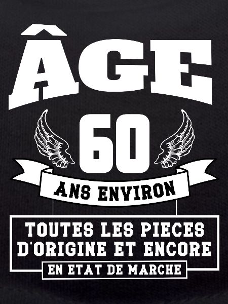 60 ans environ