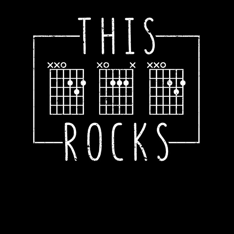 This Guitar Dad Rocks Music Notes Chord Diagram