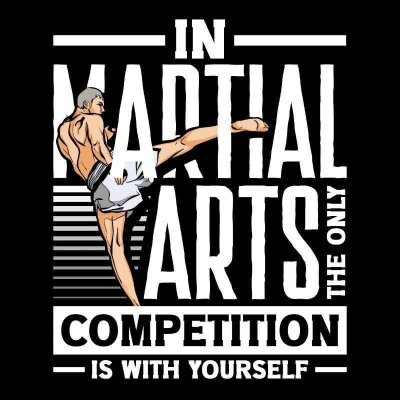 In Martial Arts Competition Is With Yourself Jiu