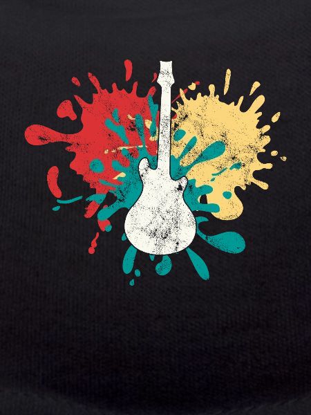 Rock Guitar Silhouette