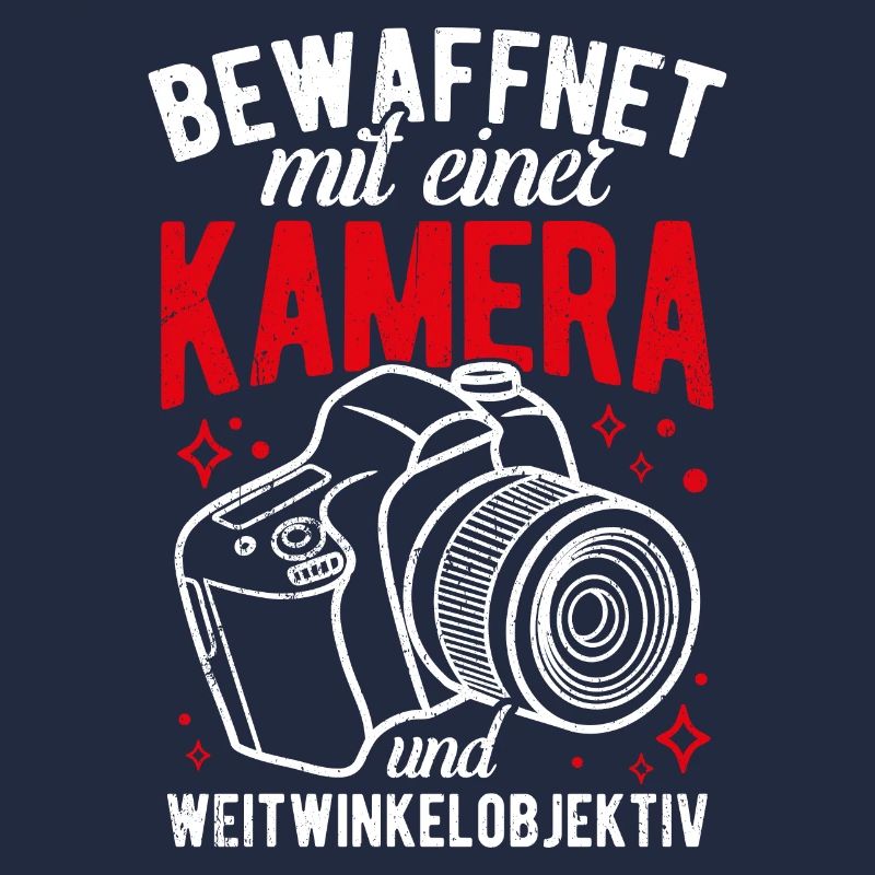 Bewaffnet mit einer KAMERA und WEITWINKELOBJEKTIV