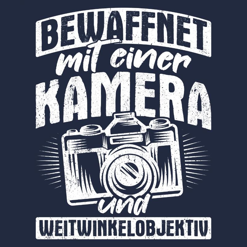 Bewaffnet mit einer KAMERA und WEITWINKELOBJEKTIV