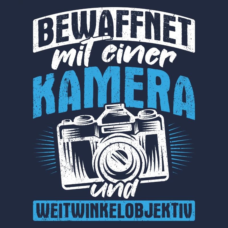 Bewaffnet mit einer KAMERA und WEITWINKELOBJEKTIV