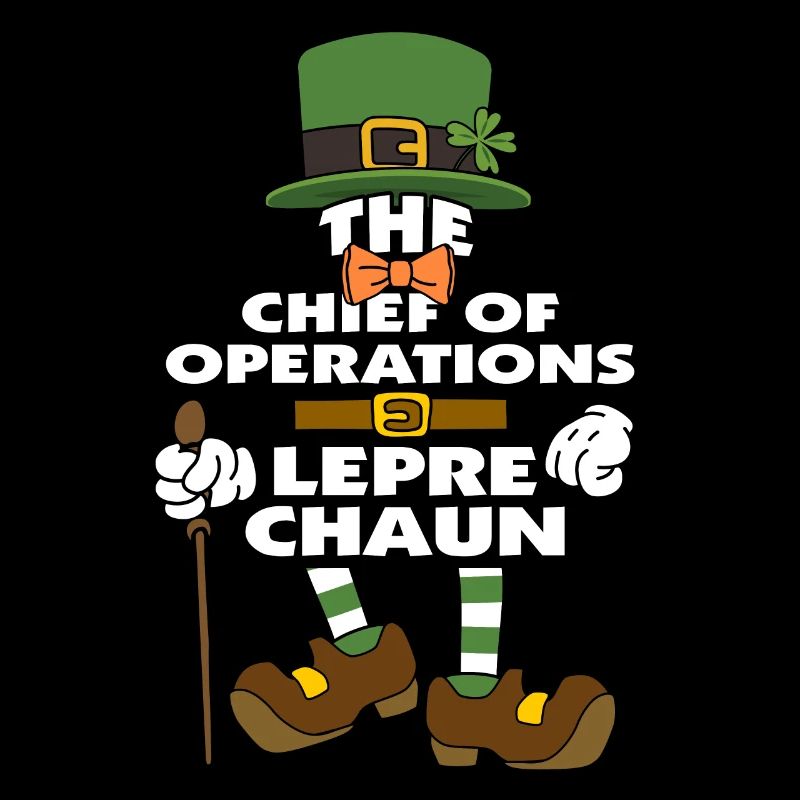 Le chef des opérations Leprechaun St Patricks Day