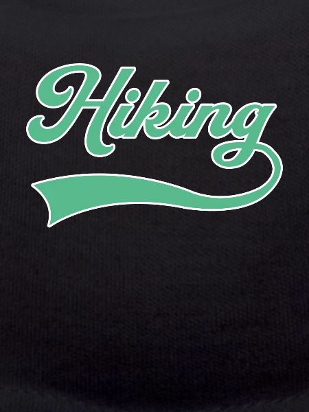 Hiking lettering