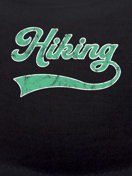Hiking lettering