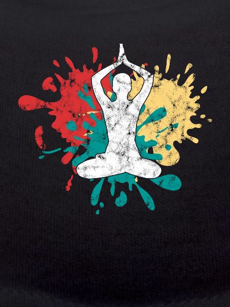 Yoga Meditation Silhouette