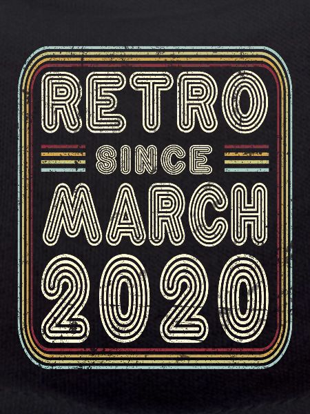 Anniversaire Mars 2020 Cadeau rétro