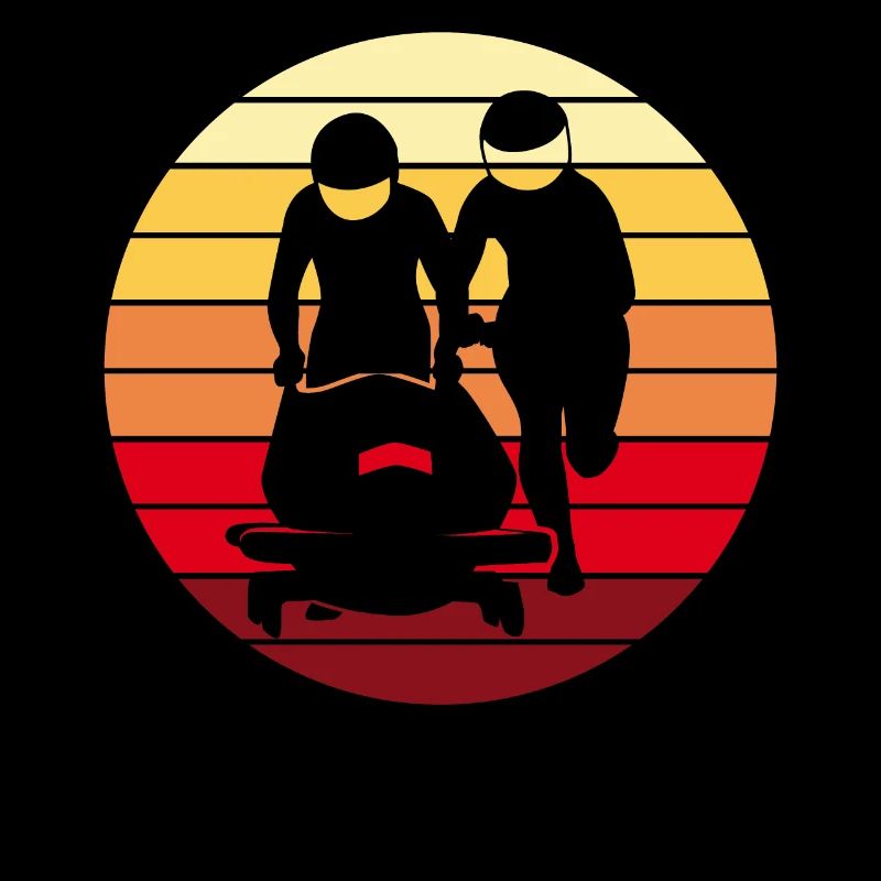Bobsleigh Bobsleigh Retro Cadeau
