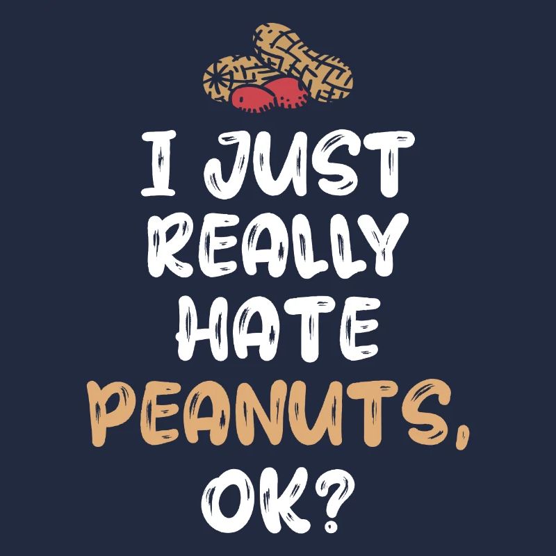 I hate peanuts peanut allergy sufferers
