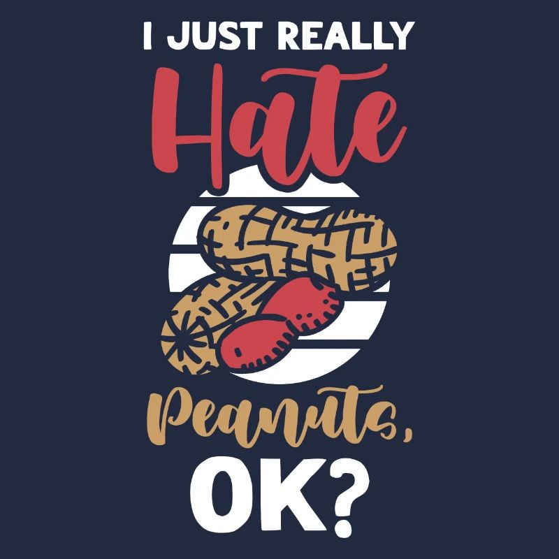I hate peanuts peanut allergy sufferers