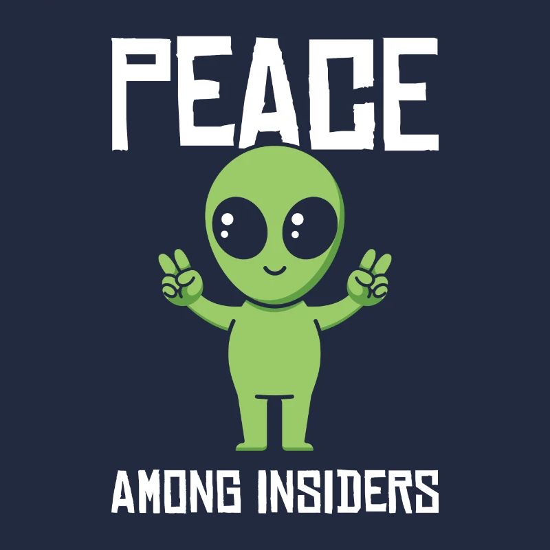 Alien Peace Alien Head Martian Space Outsider