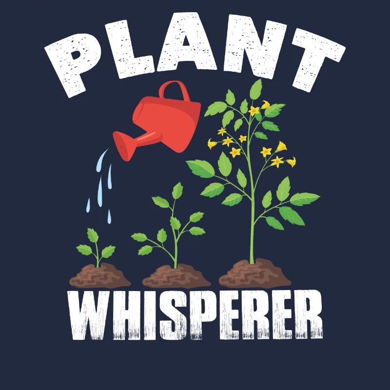 Pflanzen flüstern Garten Gartengärtner Gartenarbeit
