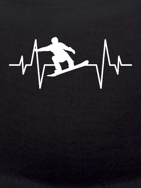Snowboarding heartbeat