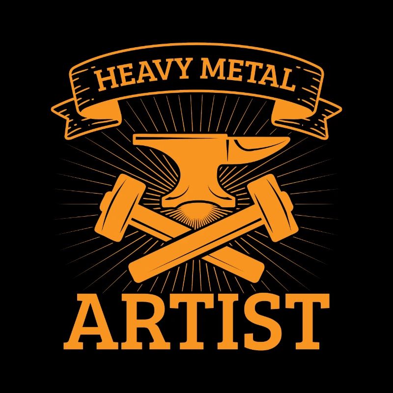 Blacksmith Heavy Metal Artist Gift Idea