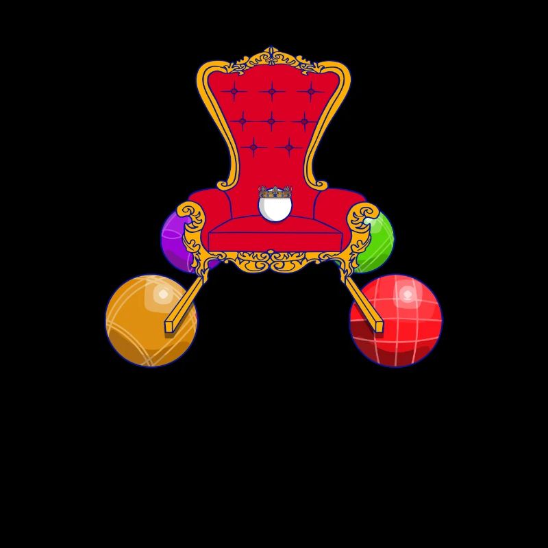 Pallino as King Bocce Ball Boccia