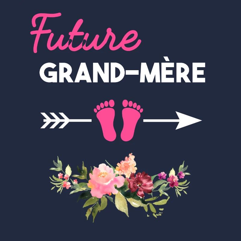 annonce grossesse pour Future grand-mère
