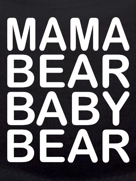 Mama Bear Baby Bear