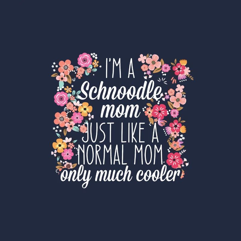 Schnoodle Mom
