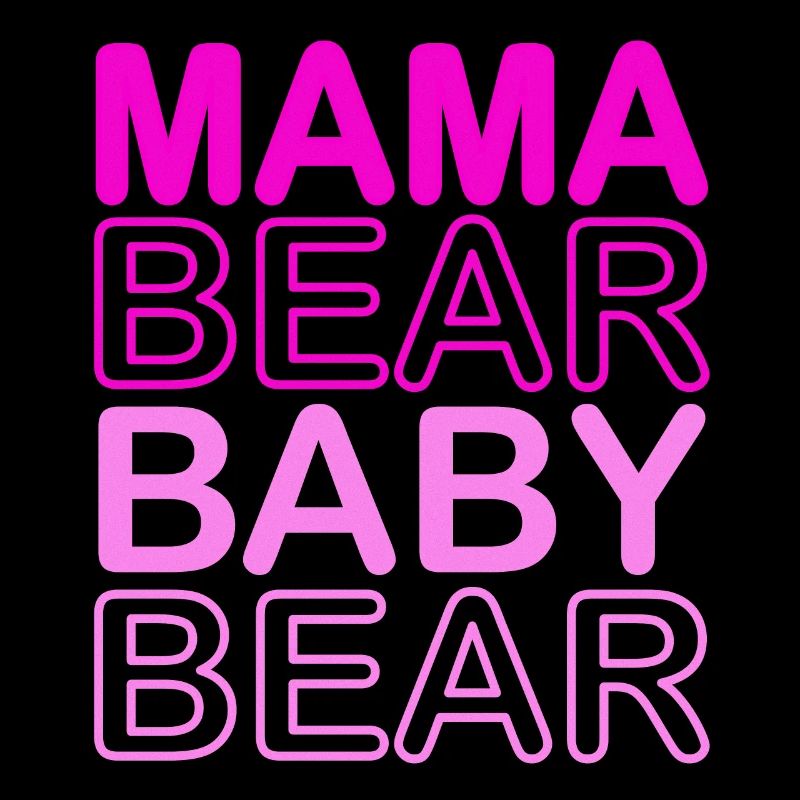 Mama Bear Baby Bear