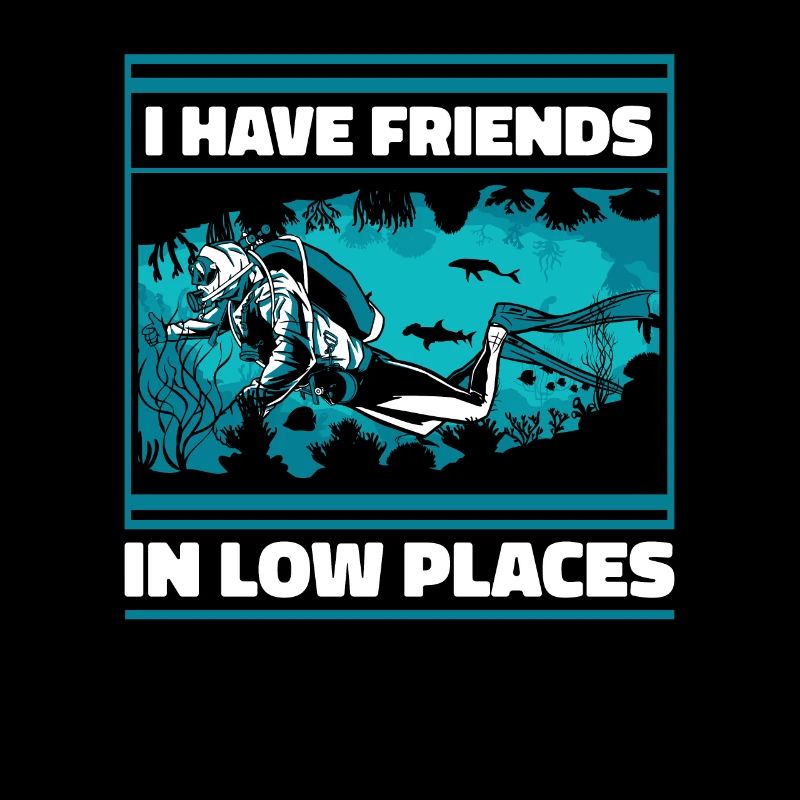 J’ai des amis dans des endroits bas Plongeons