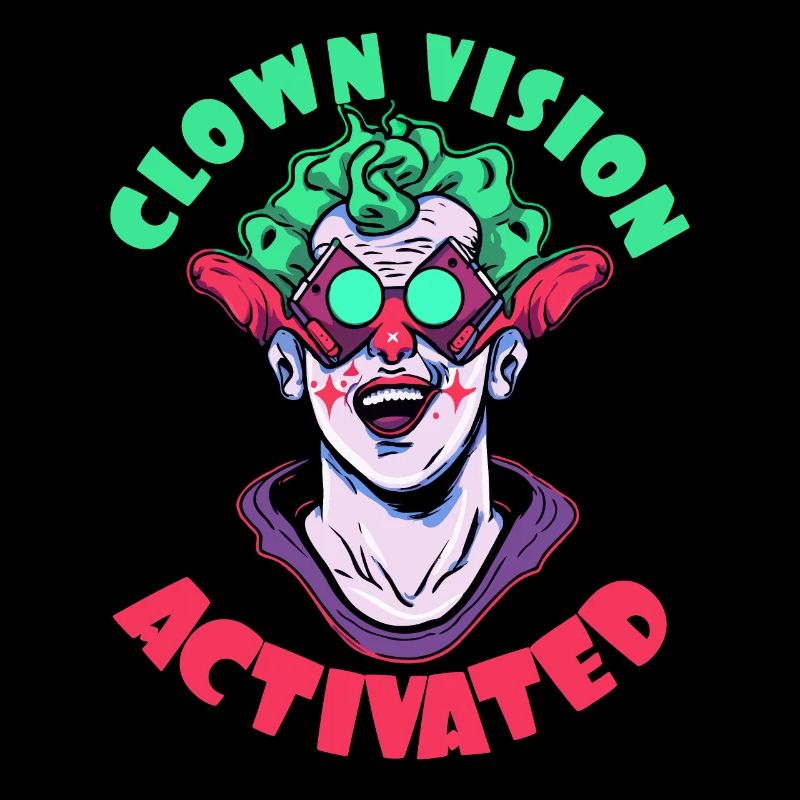 Vue Clown activée