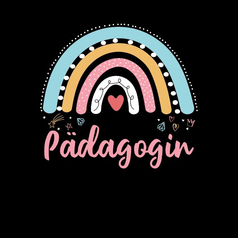 Pädagogin Regenbogen Erzieherin Kindergärtnerin