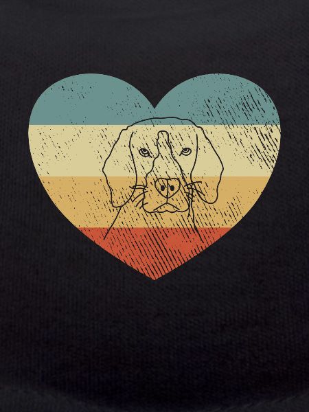 Dog Dog Head Retro