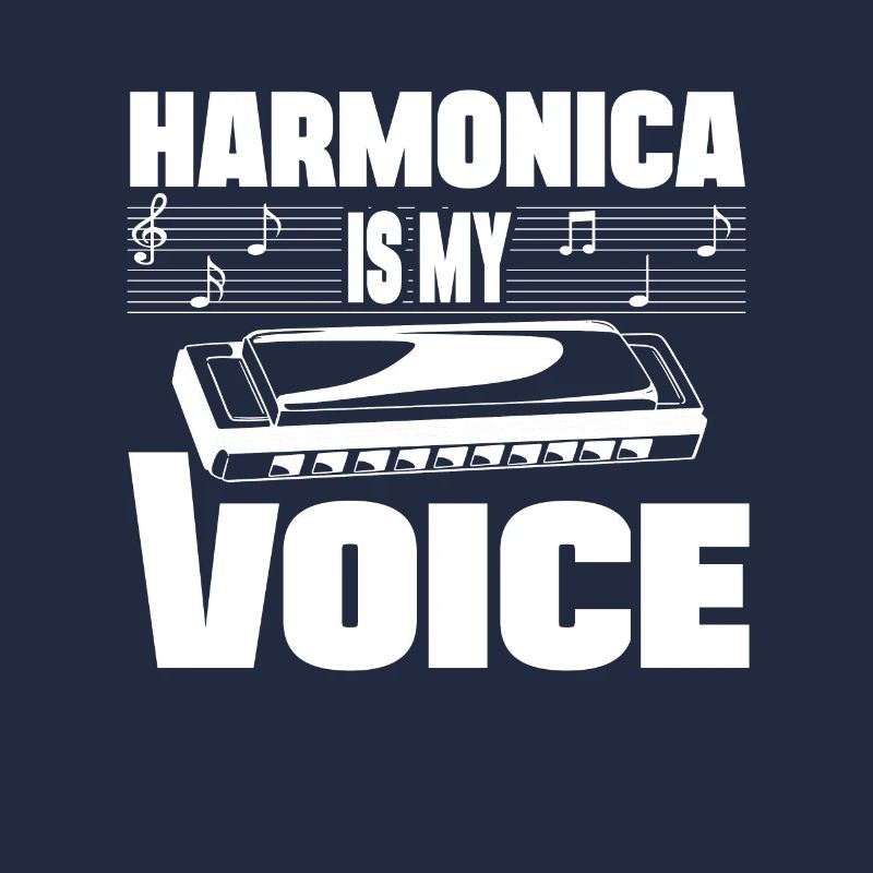 Harmonica Is My Voice Harmonica Player Mouth harp