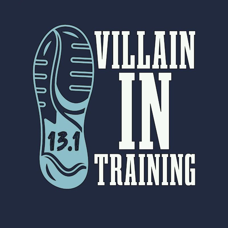 Half Marathon Villain In Training Marathon Runner
