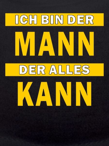 MANN DER ALLES KANN