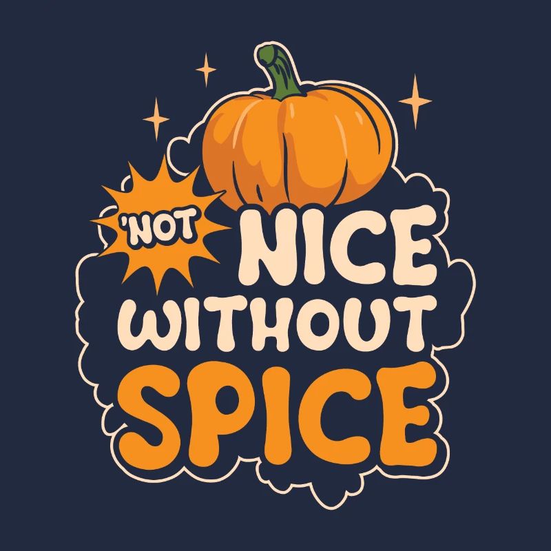 Pumpkin Spice Latte Coffee Lover Retro Typography