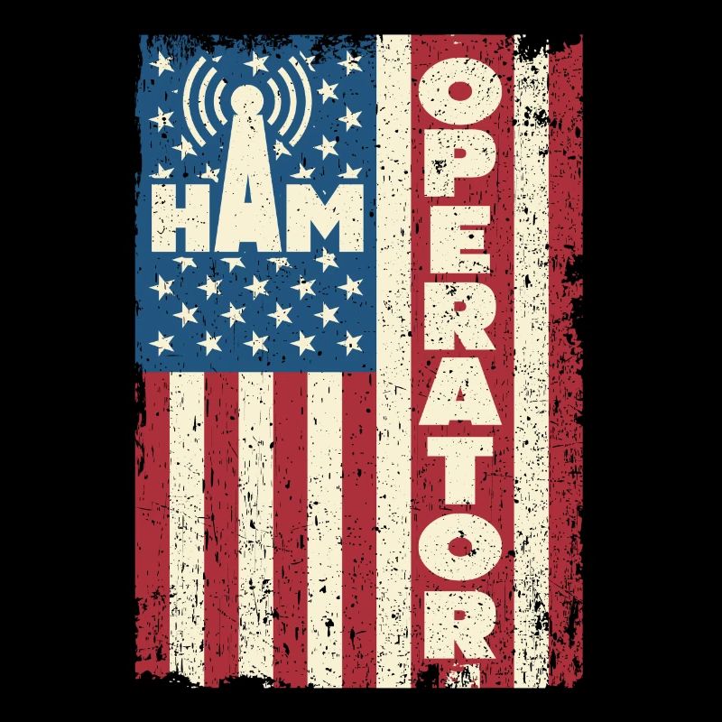 Ham Operator US-Flagge
