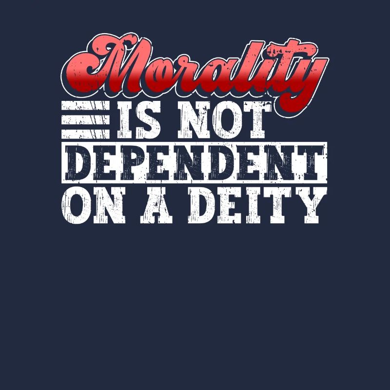 La moralité ne dépend pas de la Divinité - Athée