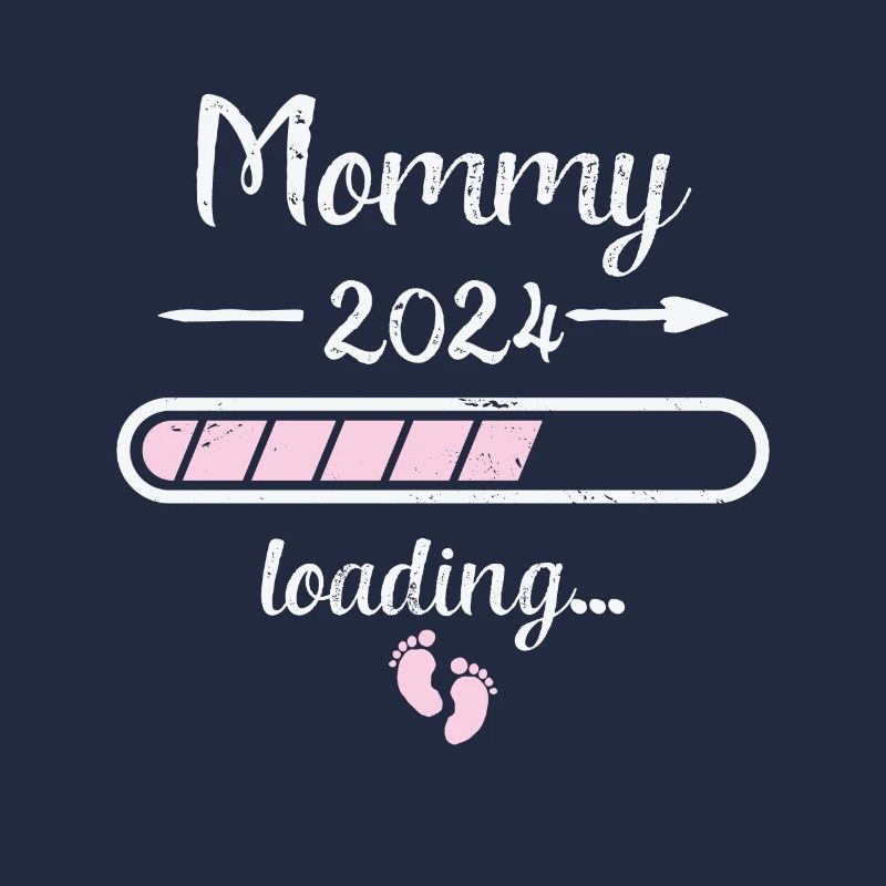 Mommy 2024 Loading Schwangerschaft Mutter Mutter