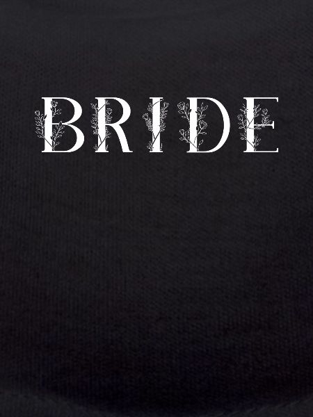bride bride lettering