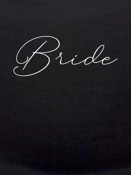 bride bride lettering