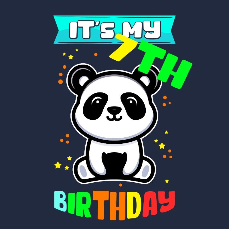 7. Geburtstag 7 Jahre alt Geschenkidee Geschenk