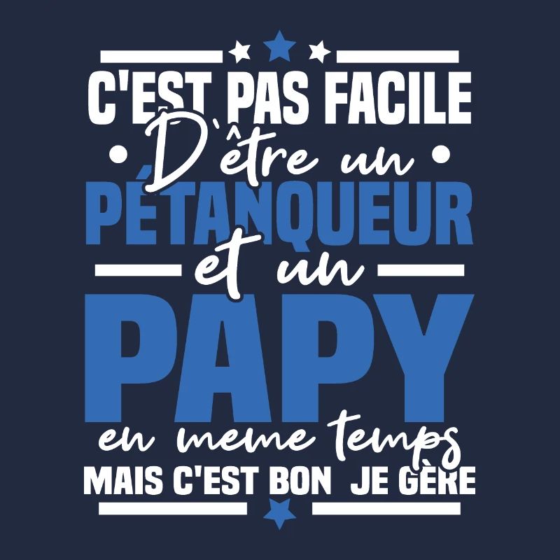 Pétanqueur et Papy
